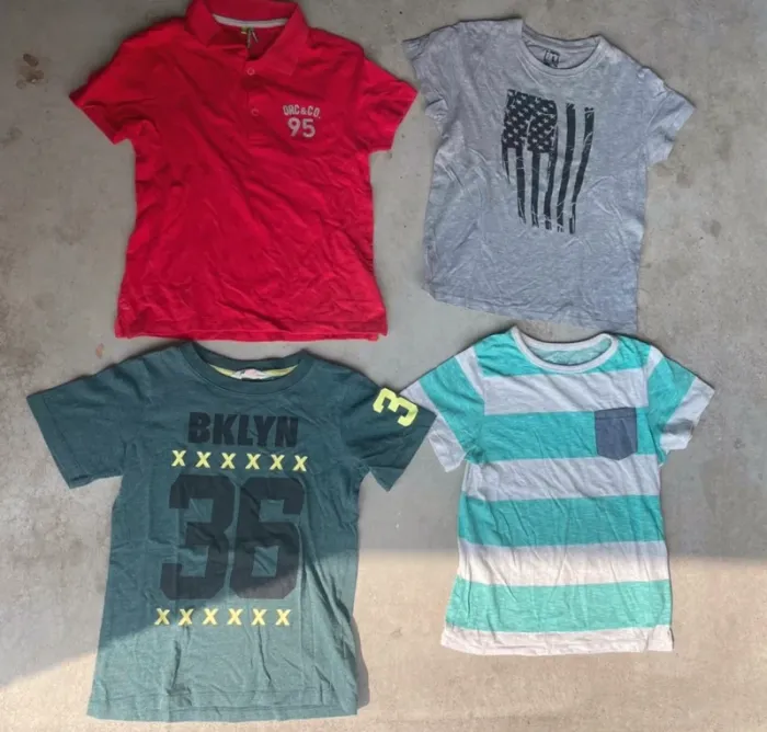 Lot 4 t-shirts garçon