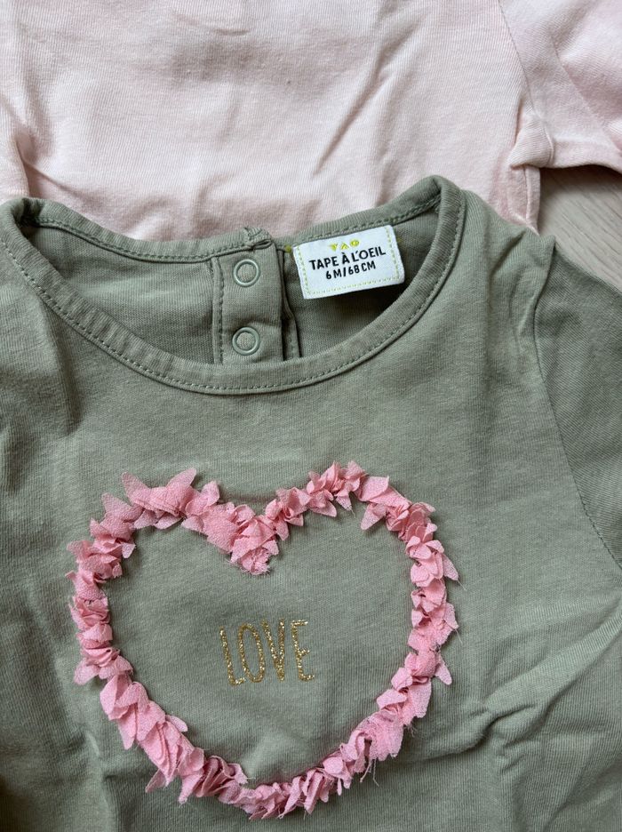 Lot de 4 t-shirts ML - photo numéro 2