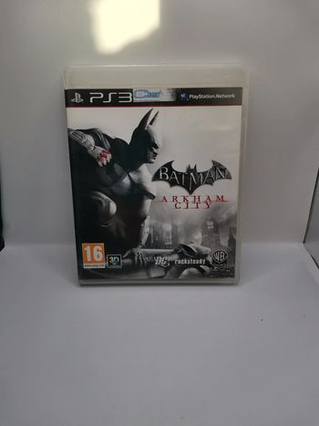 Jeux ps3 batman arkham city