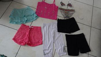 Lot de 7 vêtements fille 10ans Gémo et autres