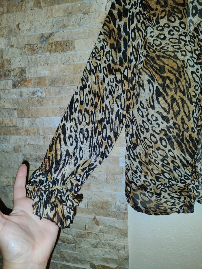 Chemise léopard 10 ans - photo numéro 2