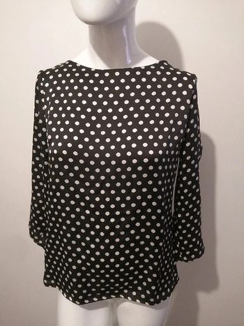 blouse etam noir taille 38