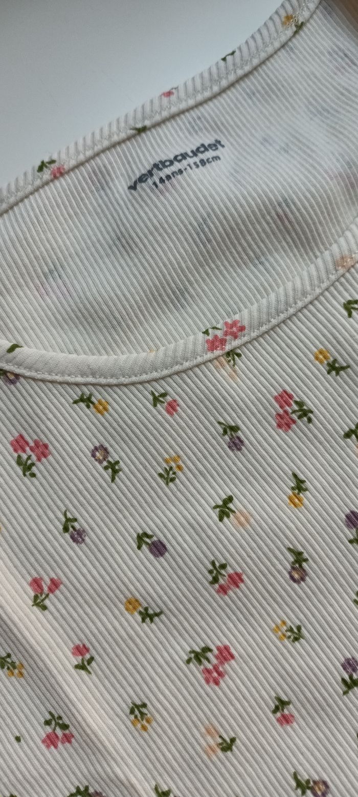 T-shirt à petites fleurs - photo numéro 4