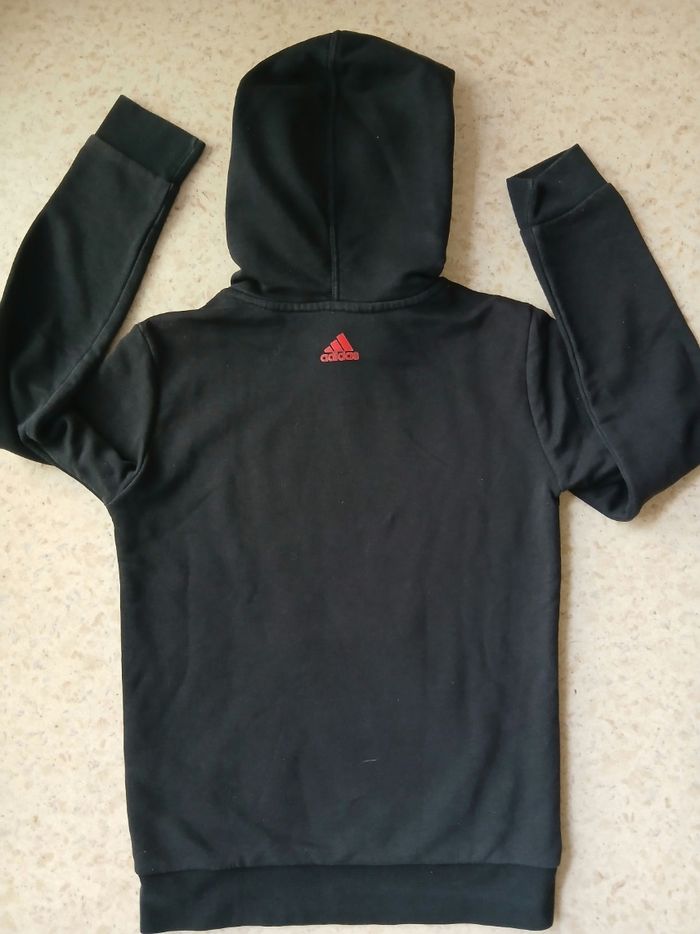 Sweat-shirt noir Adidas - photo numéro 2