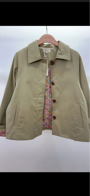 trench olive lili lala