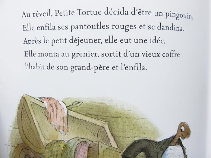 Album 4 à 6 ans : Tortue pingouin. (Valeri Gorbachev - L'école des loisirs) - photo numéro 7