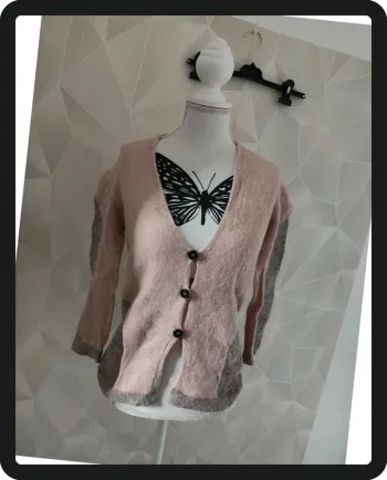 Gilet rose