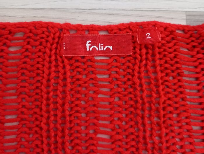 T-shirt femme rouge Folio taille 38 - photo numéro 3