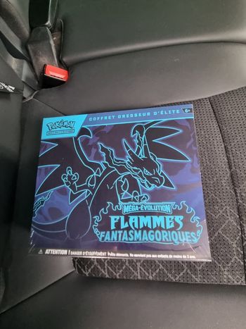 Pokémon ETB Méga Évolutions ME2 – Flammes Fantasmagoriques Neuf & Scellé