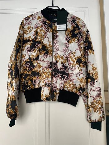 Veste bomber satinée baroque The Kooples - Taille S