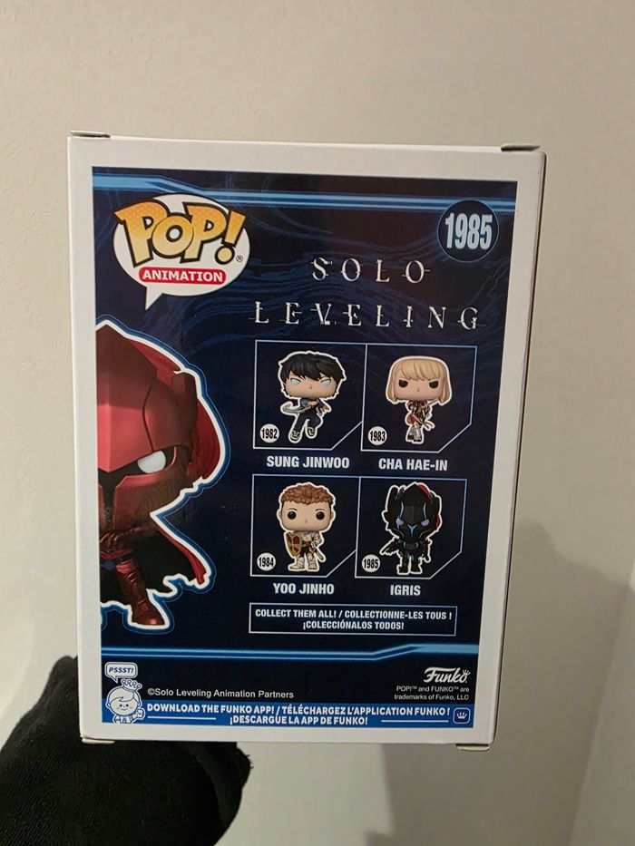Figurine pop igris chase solo leveling - photo numéro 4
