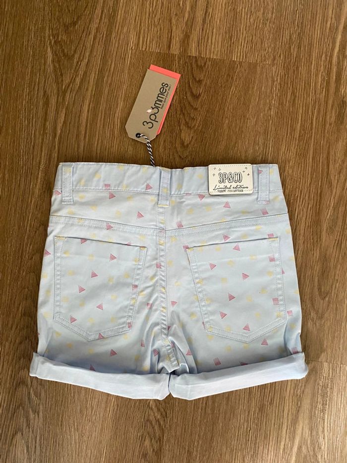 Short 6 ans fille neuf 3 pommes - photo numéro 2