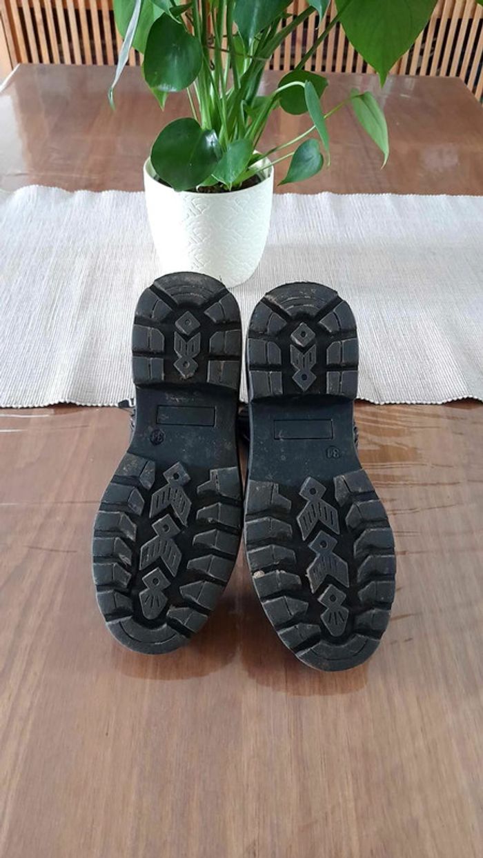 Bottines boots noires Gémo pointure 34 - photo numéro 5