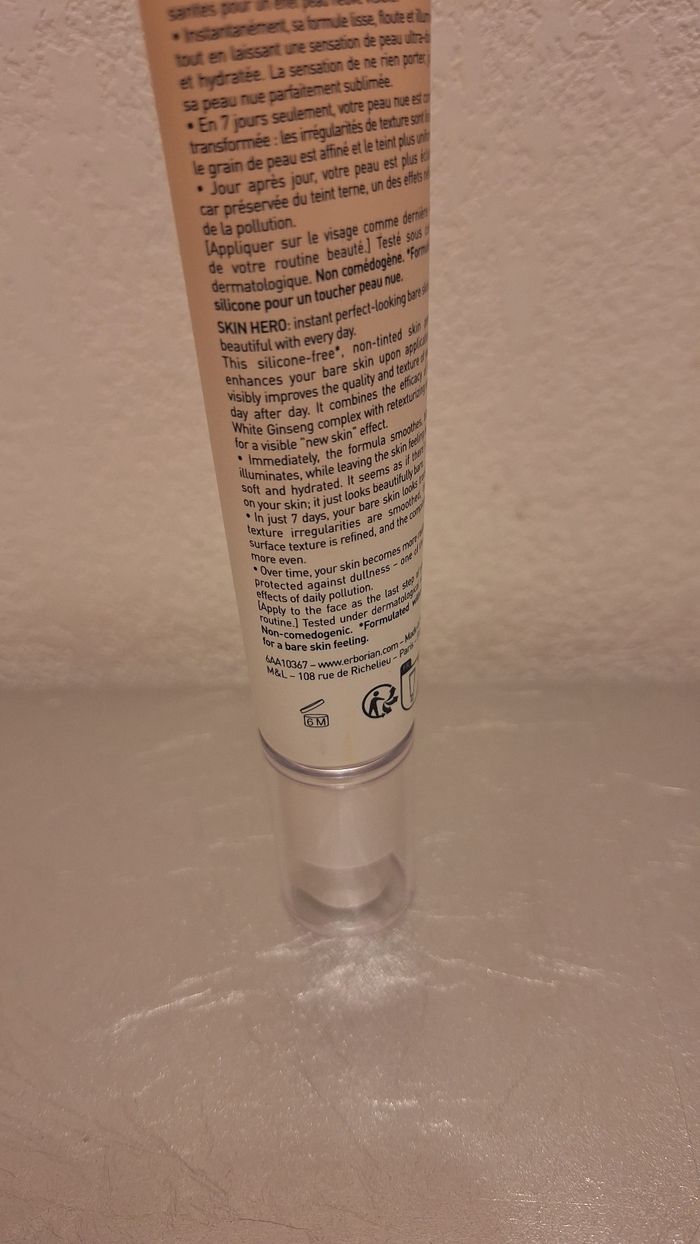 Skin hero : Perfecteur de peau non teinté Erborian - photo numéro 3