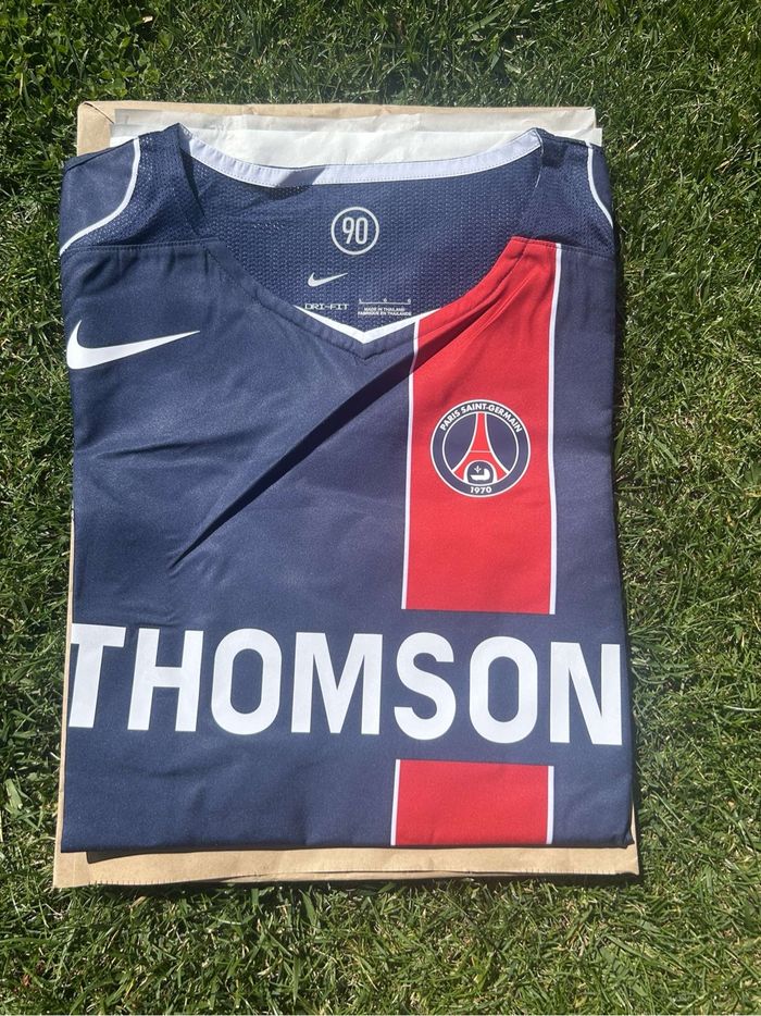 Maillot PSG 2004/05 Total 90 Reissue ❤️💙 - photo numéro 5