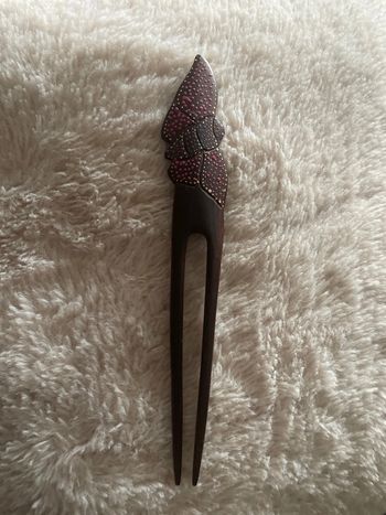 Épingle à cheveux en bois