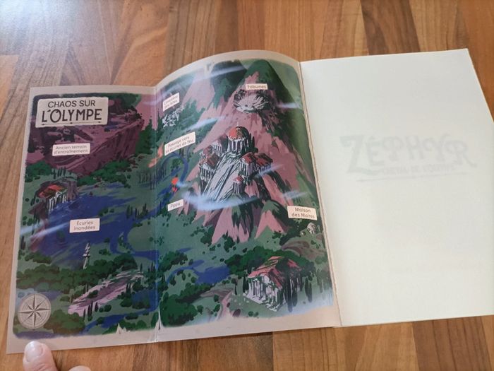 Livre neuf Zéphir cheval de l'Olympe - photo numéro 5