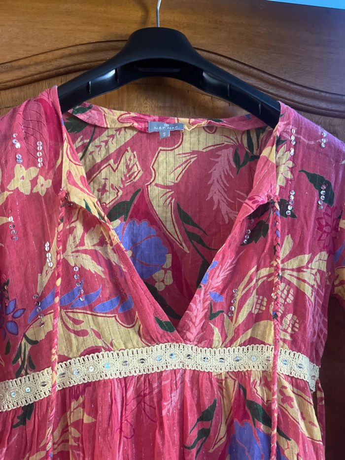 Blouse, Naf-Naf, taille S - photo numéro 3