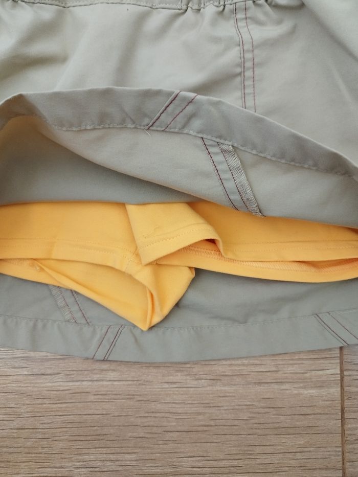 Jupe short de randonnée beige Decathlon - 5 ans - photo numéro 2
