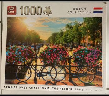 Puzzle 1000 pièces Amsterdam