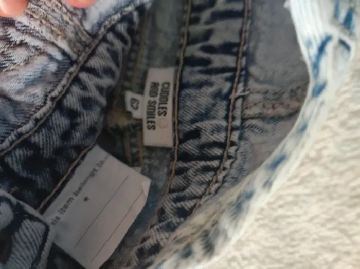 Combishort jeans 3 mois JBC - photo numéro 3