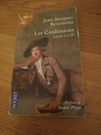 Les confessions Jean jacqués rousseau