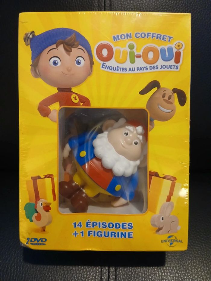 Coffret dvd oui-oui 14 épisodes + figurine