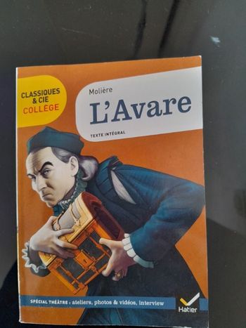 Livre l'avare