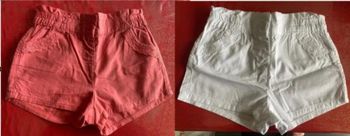 Lot 2 shorts léger 2 ans