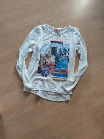 Tee shirt blanc orchestra trip en Orient 10 ans