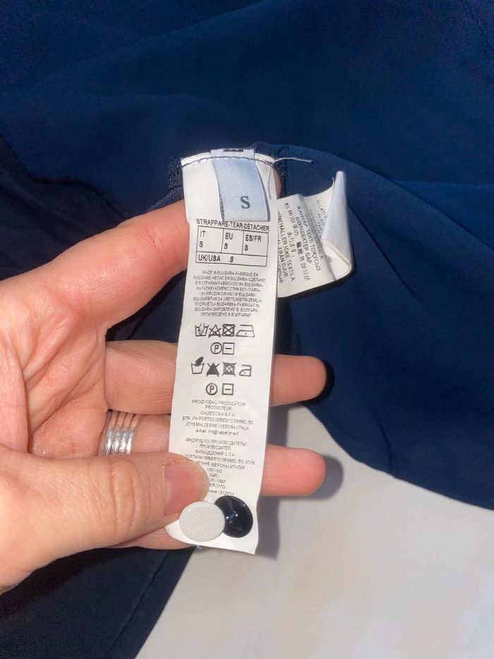 Chemisier bleu taille S intimissimi - photo numéro 4