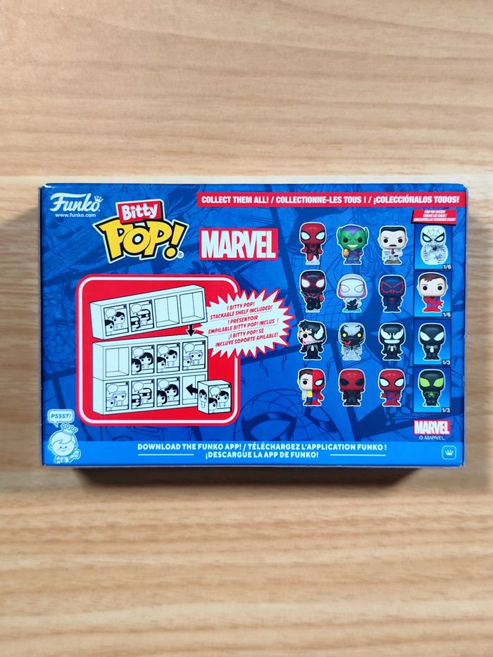 Boîte 4 Bitty Pop! Marvel Comics - Spider-Man & Ennemis (Chase Edition) - photo numéro 7