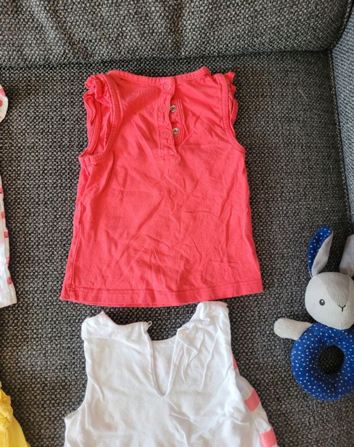 Lot 6 débardeurs 12 mois - photo numéro 12