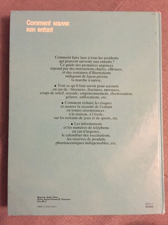 836-Comment sauver son enfant - photo numéro 2