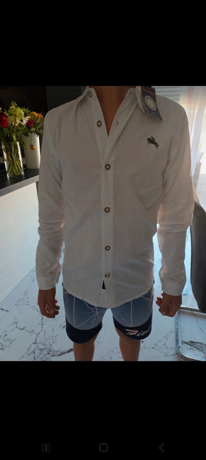 Chemise blanche garçon