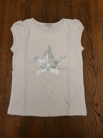 1 tee-shirt manche courte fille 6 ans 