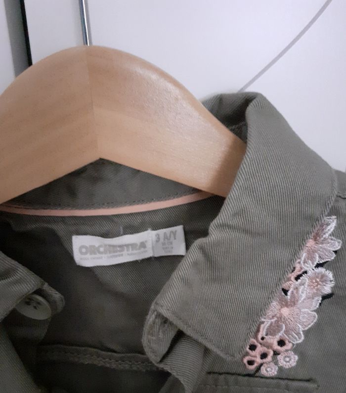 Veste fille kaki Orchestra 3 ans - photo numéro 3