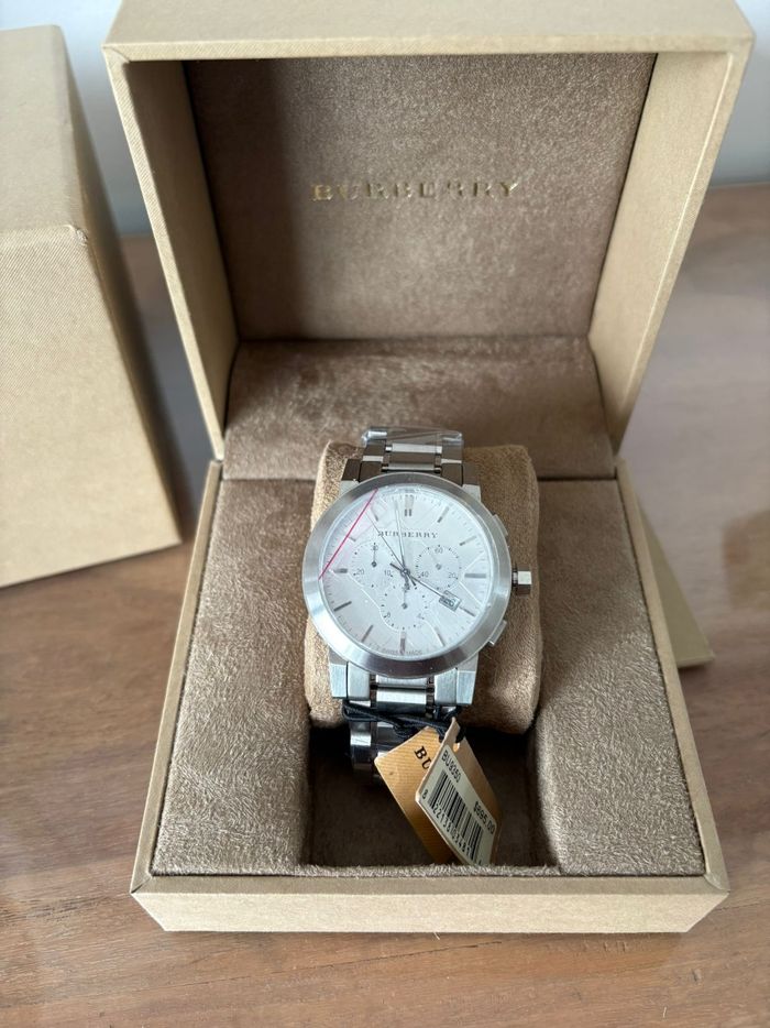 Montre Burberry homme argent acier BU9350 - photo numéro 4