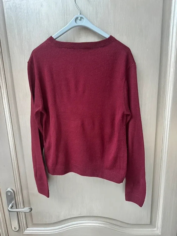 Pull Poudlard Harry Potter H&M 10 - 12 ans fille bordeaux - photo numéro 7