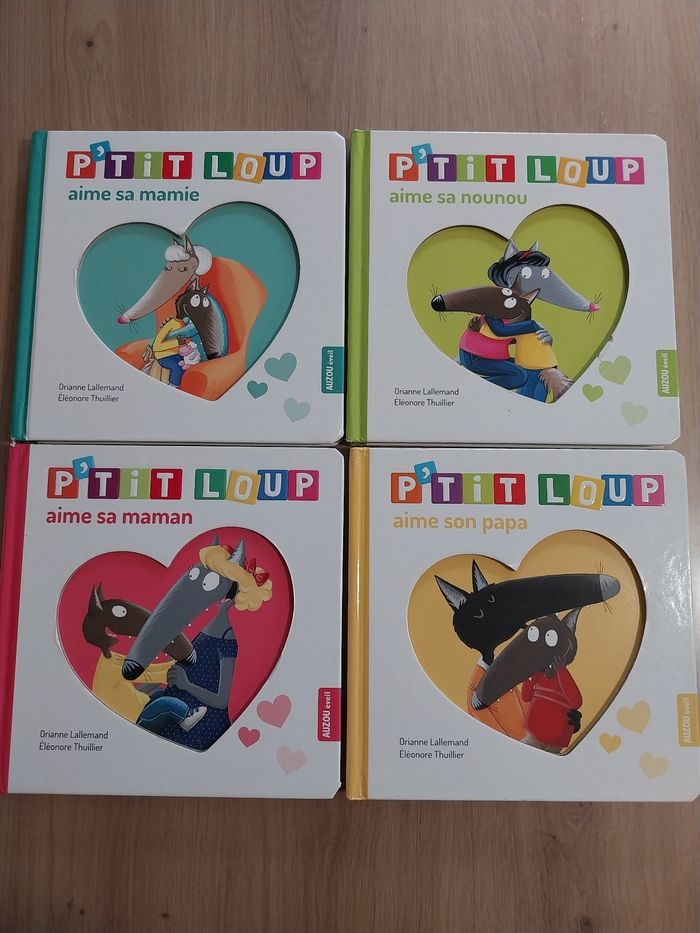 Lot livres Ptit Loup