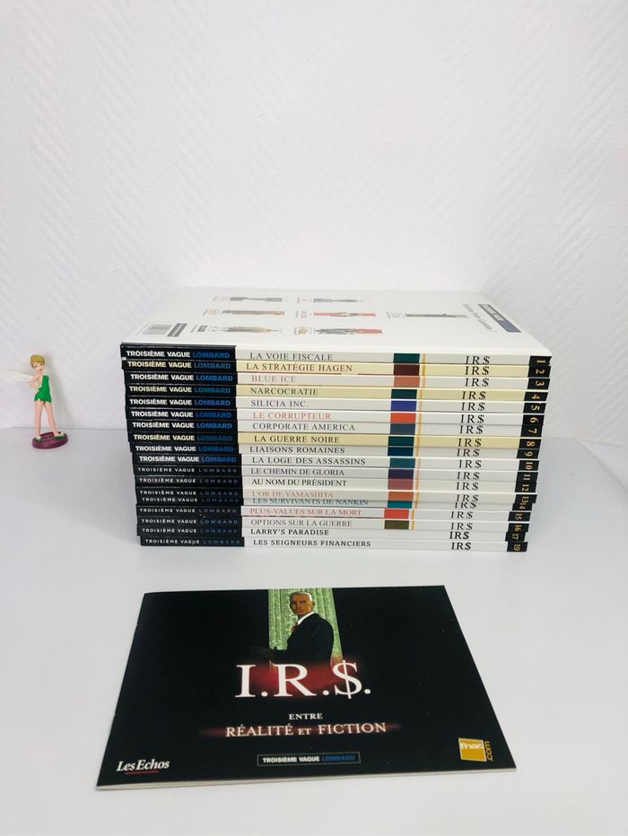 I.R.S. Tome de 1 à 19 ( il manque le tome 18) - photo numéro 3