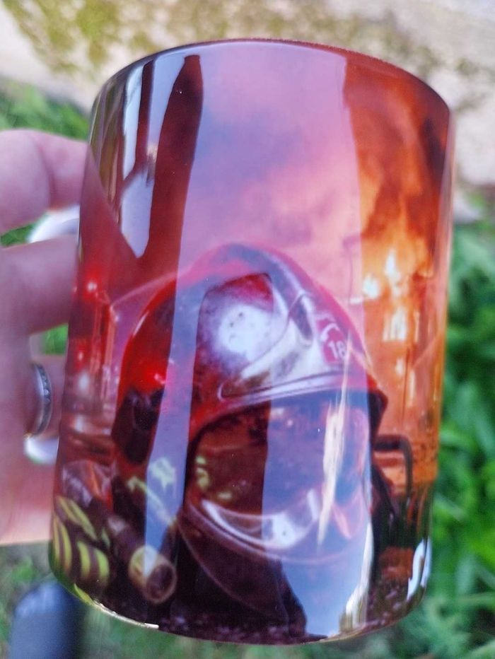Mug Sapeurs-pompiers Sauver ou Périr - photo numéro 5