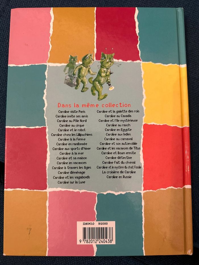 Livre Caroline et les Extraterrestres Pierre Probst couleurs - photo numéro 2