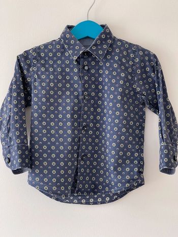 Chemise italienne Manuell & Franck de qualité - taille 18 mois