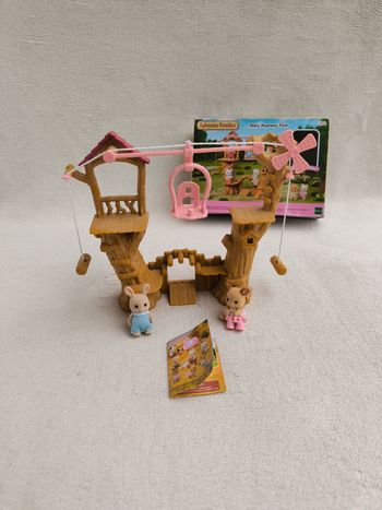 La tyrolienne des bébés Sylvanian Families