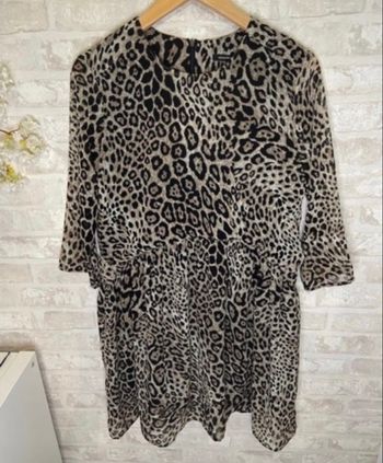 Robe panthère Monoprix taille 36