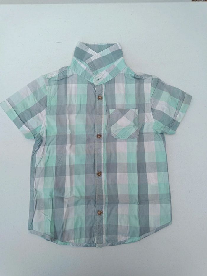 Chemise enfant garçon 5ans manches courtes
