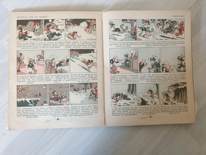 Sublime mickey ancien 1949 - photo numéro 2