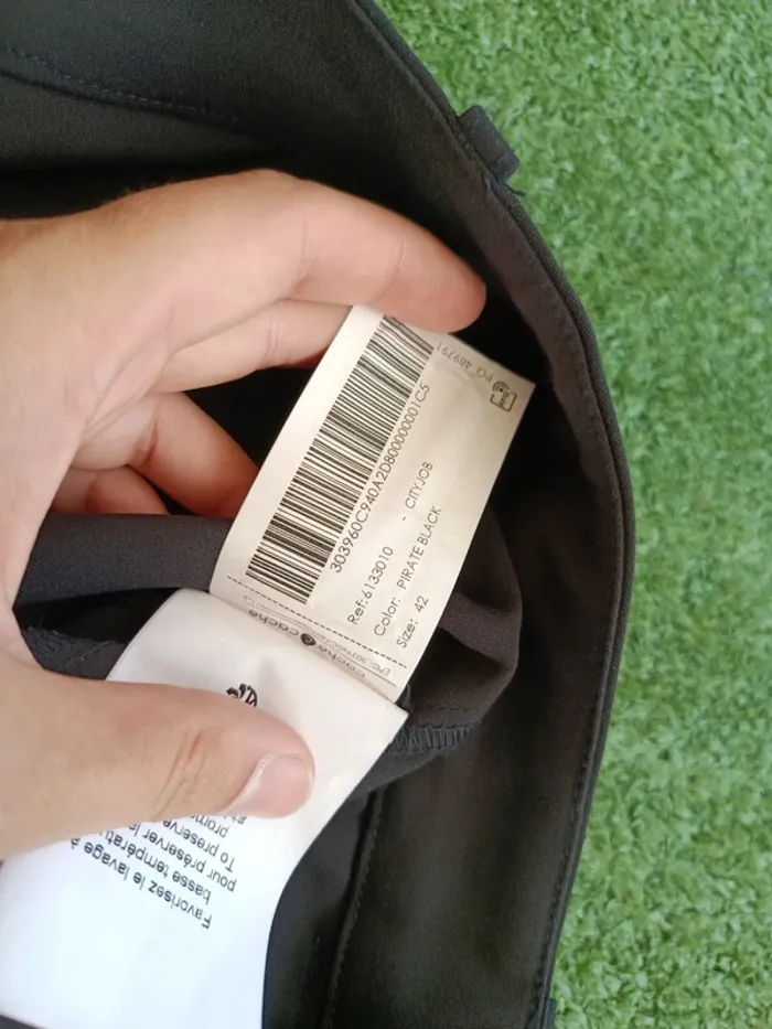 Pantalon de ville noir Cache cache taille 42 - photo numéro 5