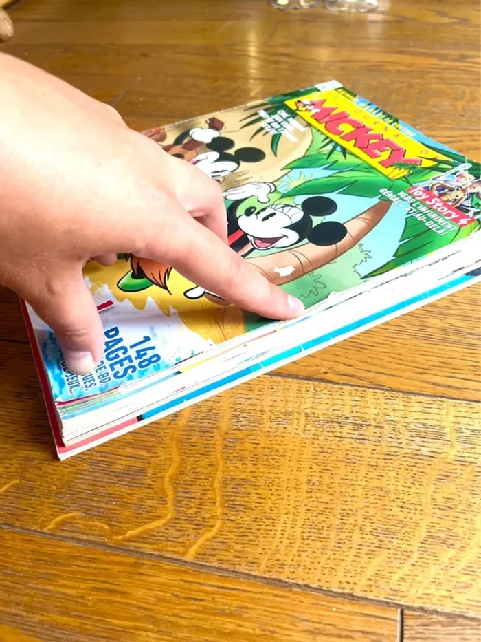 Lot 5 magazines Le Journal de Mickey Disney BD - photo numéro 9